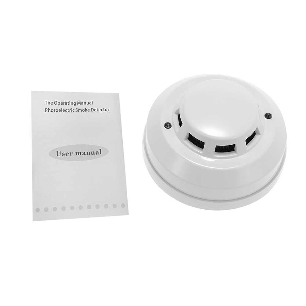 Wired Photoelectric Smoke Dete - Smoke Detector Interconnected recension och pris