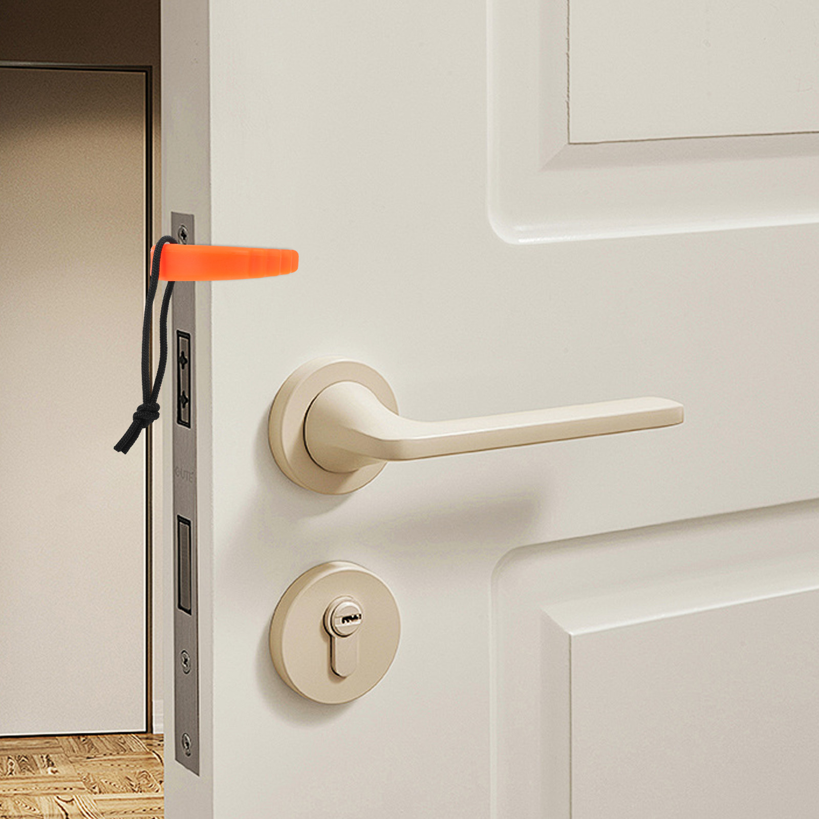 Portable Safety Door Stopper C - Door Stop Alarm recension och pris