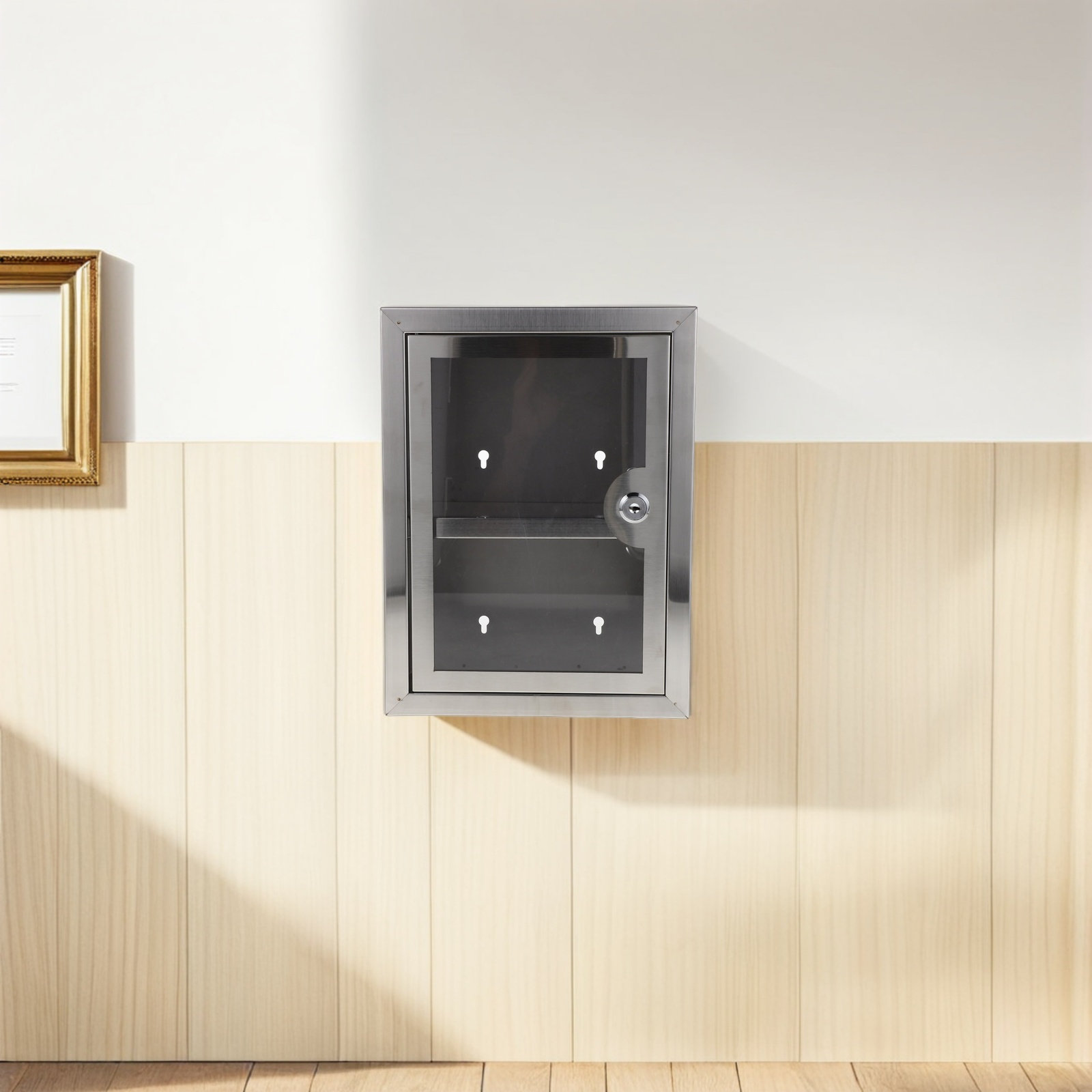 Lockable Metal Wall Cabinet Do - Medicine Cabinet Lock recension och pris