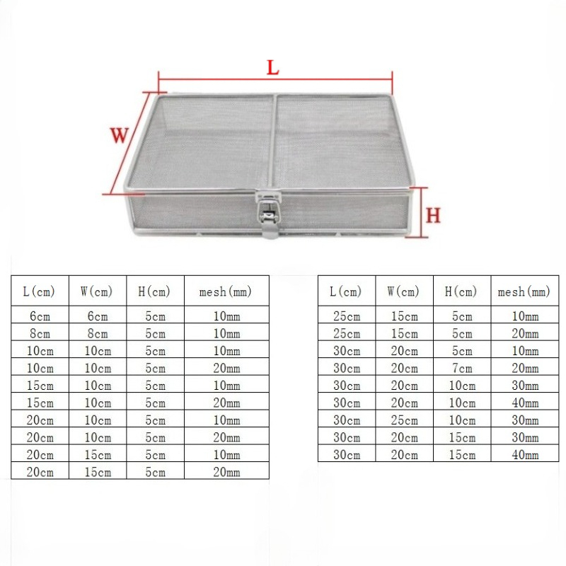 Stainless Steel Mesh Basket wi - Medicine Cabinet Lock recension och pris
